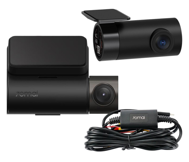 70mai Dash Cam A200 + kamera tylna RC11 + zasilanie - 1612639 - zdjęcie